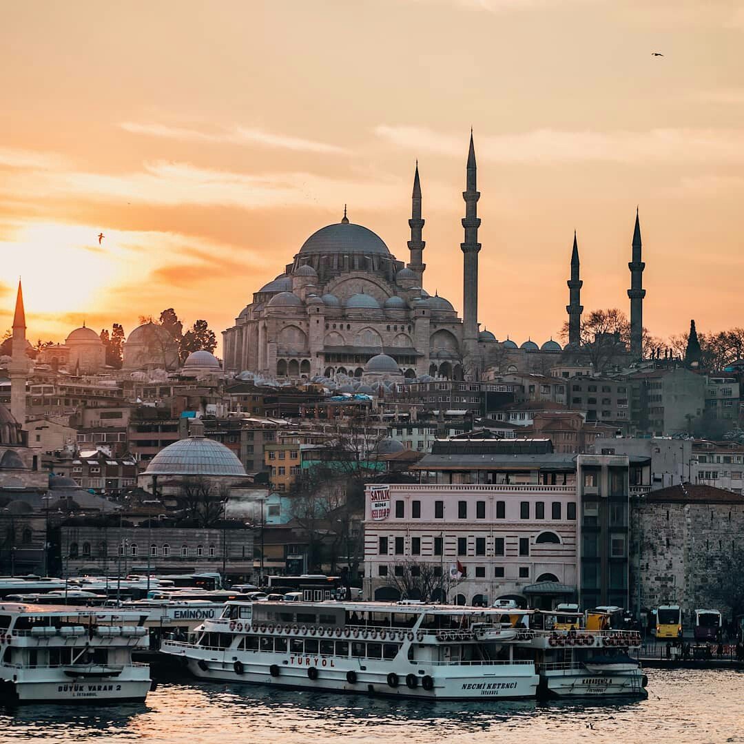 Фотограф в Стамбуле