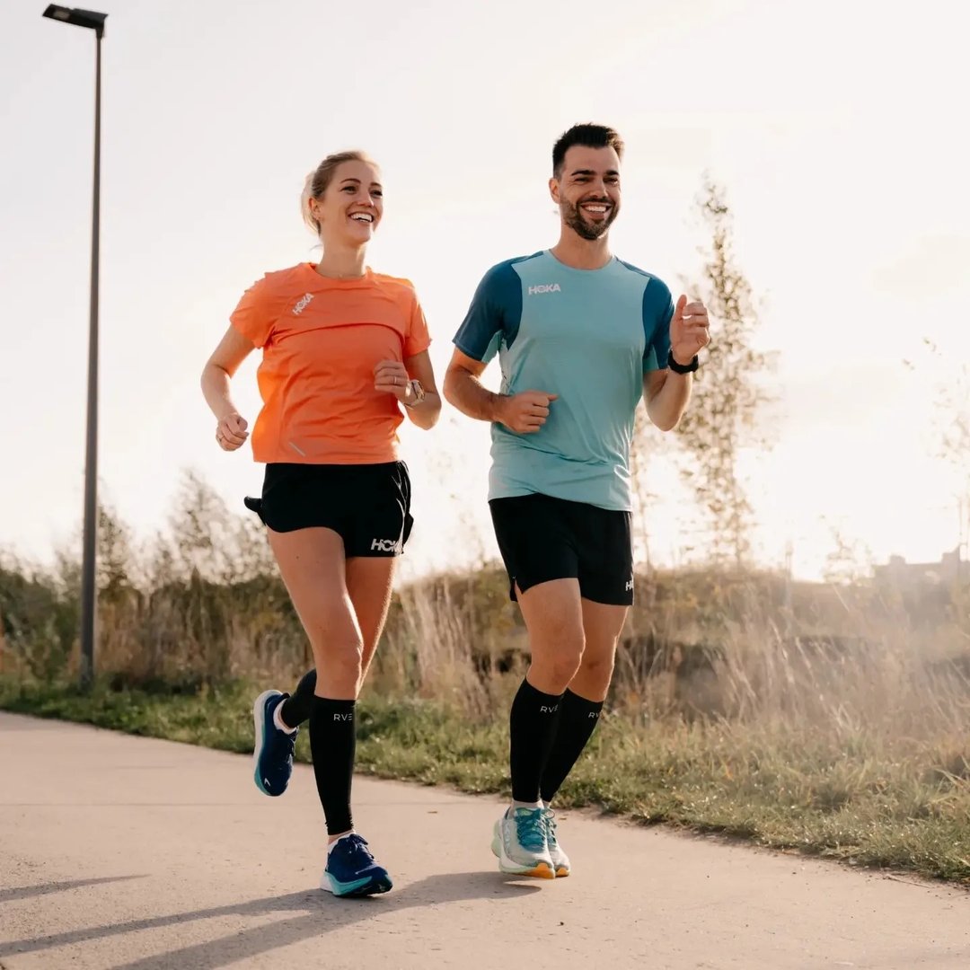 Running Couple HOKA 🇧🇪