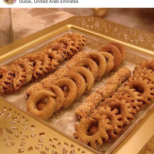 كعك البركه الصحي الفاخر بالتمر