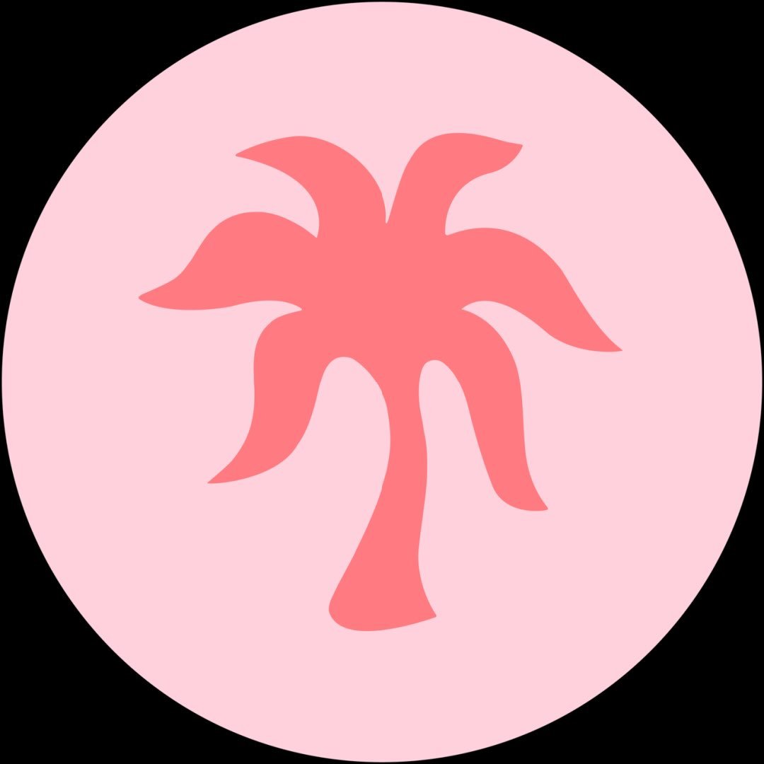 PINK PALM PUFF