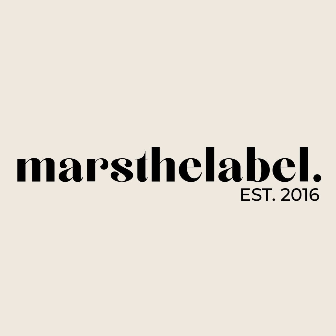 mars the label.