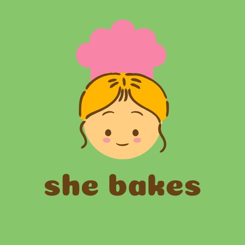 she bakes