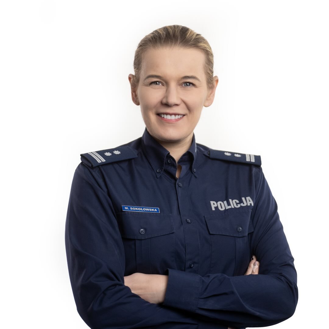 Policjantka - Mł. Insp. Małgorzata Sokołowska