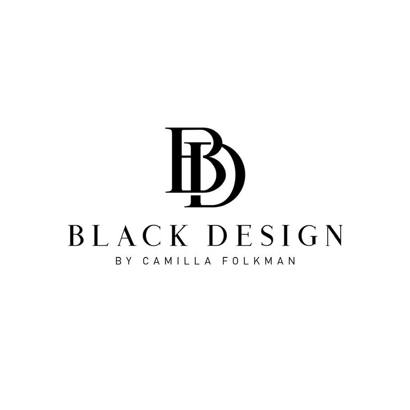Black Design By Camilla Folkman