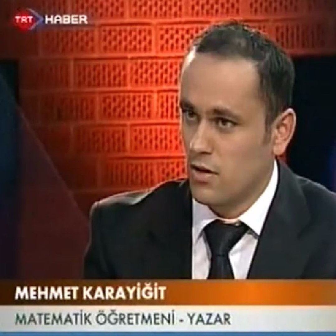 Matematkçi/yazar Mehmet KarayİĞİt