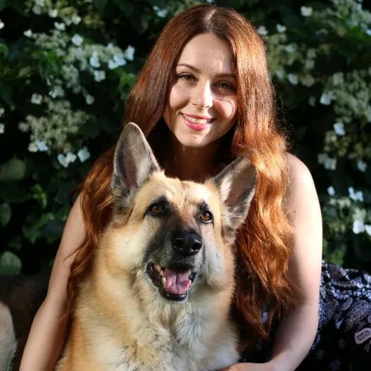 Girl With The Dogs