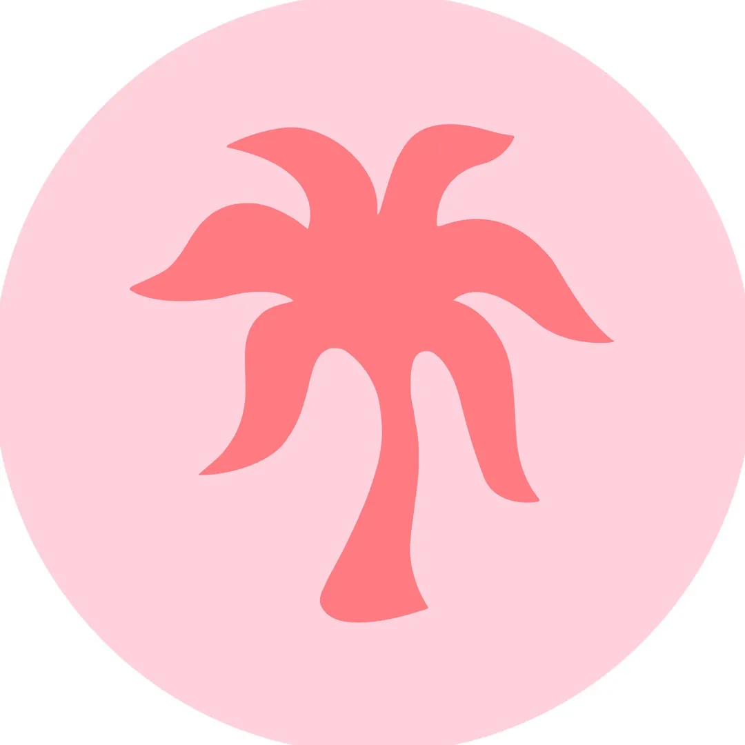 PINK PALM PUFF