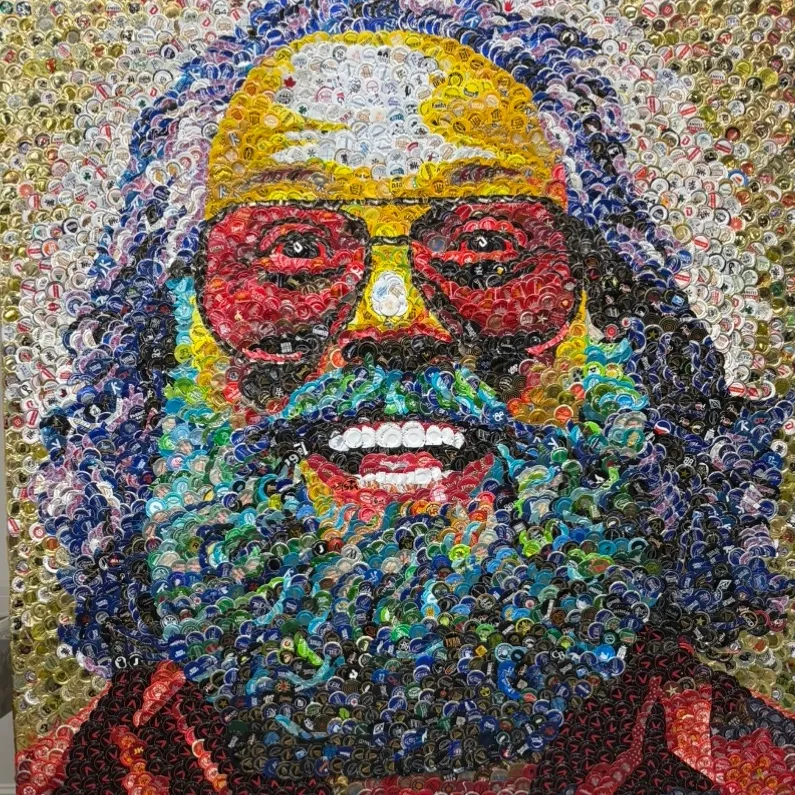 Jeffrey A. Meszaros | JAM Bottle Cap Art