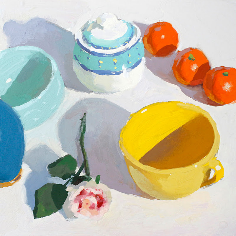 Lena Rivo • Gouache And Oil