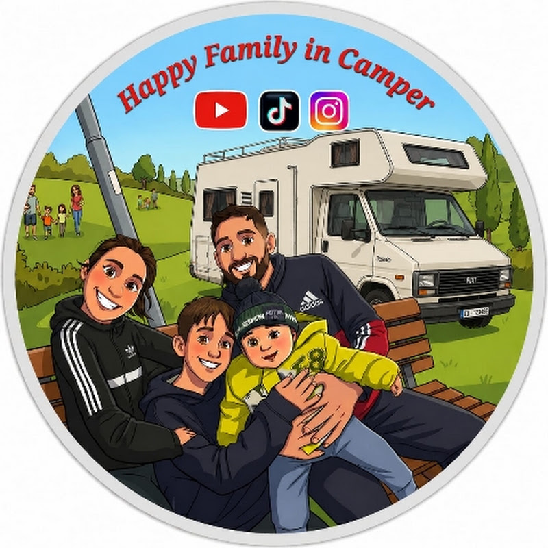 HAPPY FAMILY in Camper
