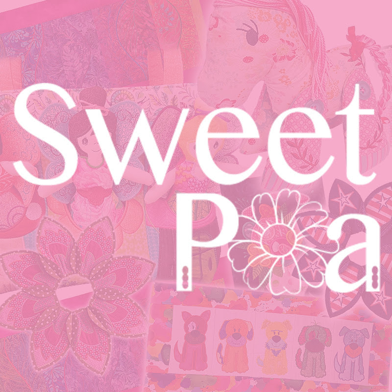 Sweet Pea Machine Embroidery Designs