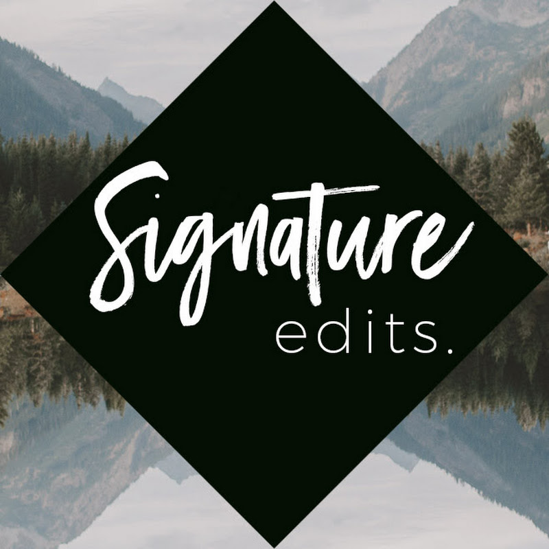 Signature Edits