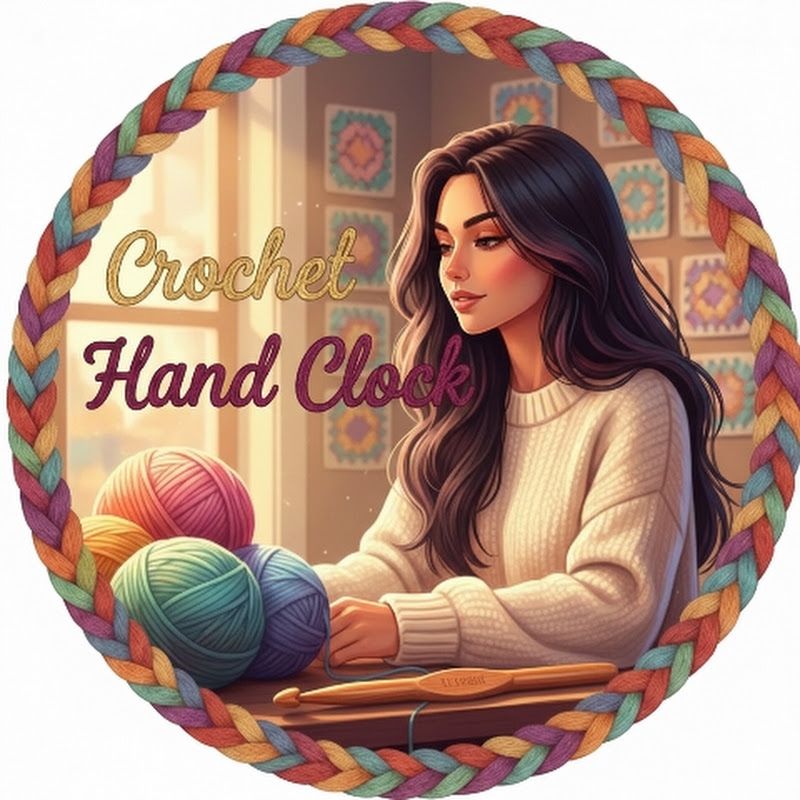 Crochet Hand Clock