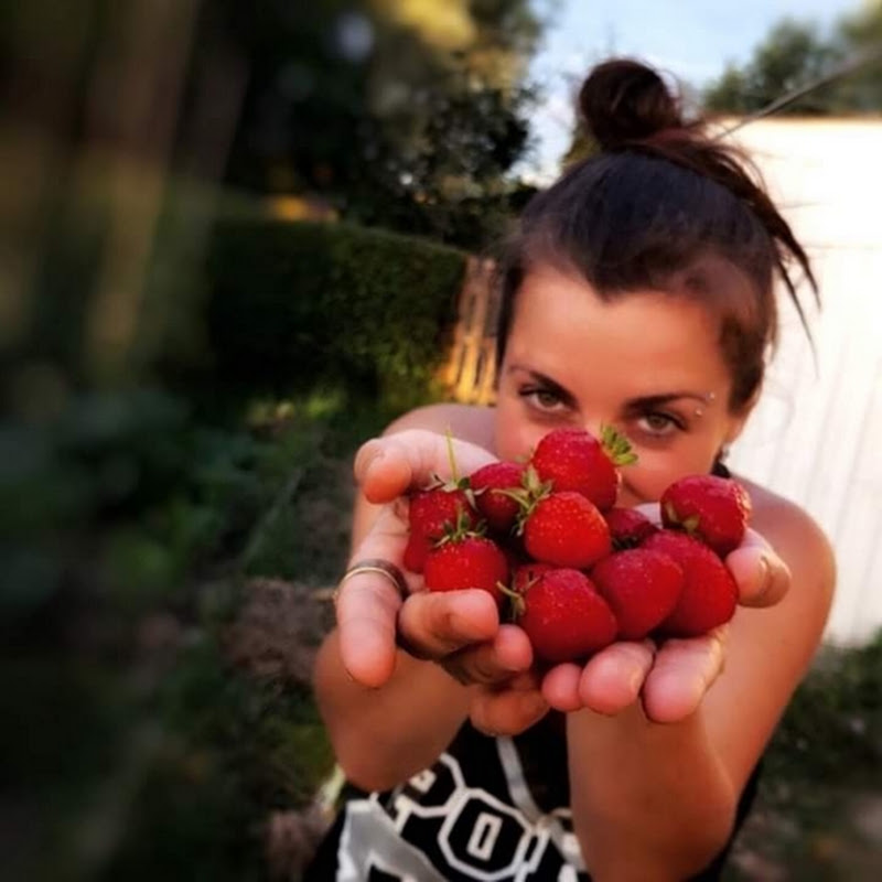 Veganka v kuchyni